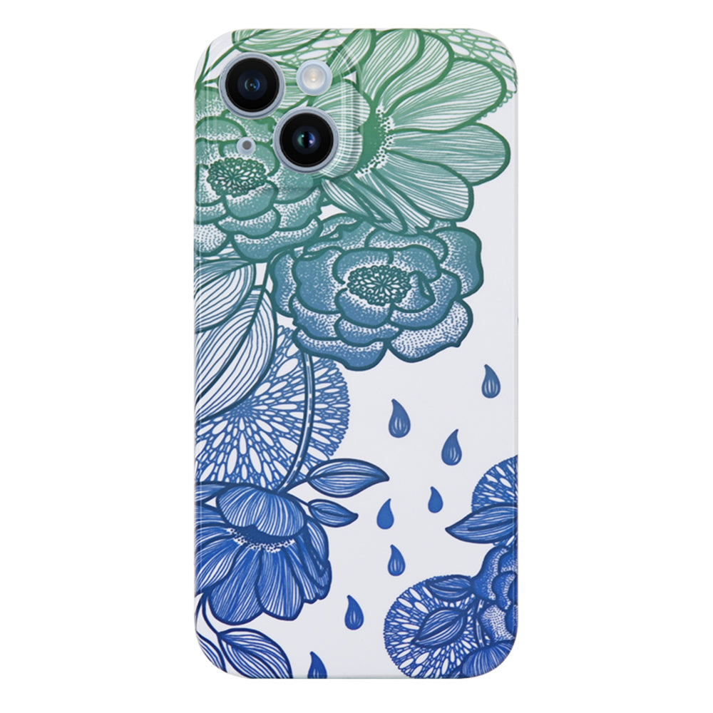 Til iPhone 13 mini 5,4 tommer papirskåret blomstermønster Mobiltelefoncover Hard PC Shockproof Back Cover Til iPhone 13 mini 5,4 tommer papirskåret blomstermønster Mobiltelefoncover Hard PC Shockproof Back Cover